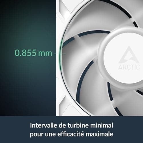 ARCTIC P12 Pro A-RGB PWM 77 CFM 120mm Black 3-Pack image