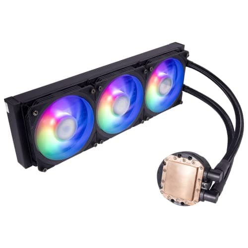 Cooler Master MasterLiquid PL360 FLUX 72.37 CFM Water 360mm Black image
