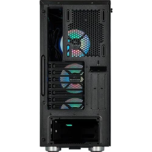 Corsair iCUE 465X RGB ATX Mid Tower Black Tempered Glass USB 3.2 Gen 1 Type-A image
