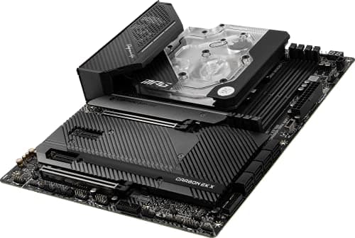 MSI MPG X570S CARBON EK X Gaming Motherboard (ATX, AMD, Socket AM4. DDR4, PCIe 4, CFX, M.2 Slots, Wi-Fi 6E) image