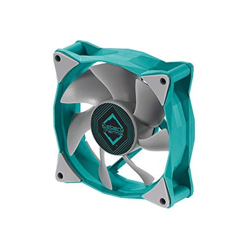Iceberg Thermal IceGALE Xtra 80mm Teal / White 37 CFM PWM 1-Pack image