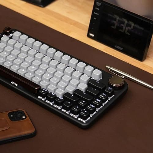 AZIO IZO Standard Bluetooth/Wired Mechanical Keyboard - Gateron Red Switches image