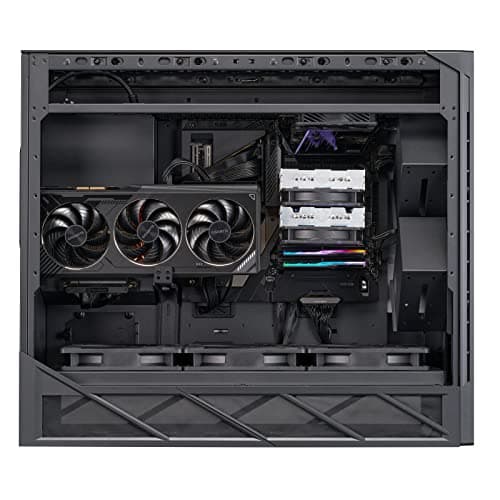 Silverstone ALTA F2 ATX Full Tower Black with Tempered Glass Side Panel image