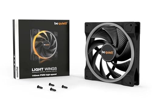 be quiet! Light Wings 140mm Black Addressable RGB PWM high-speed image