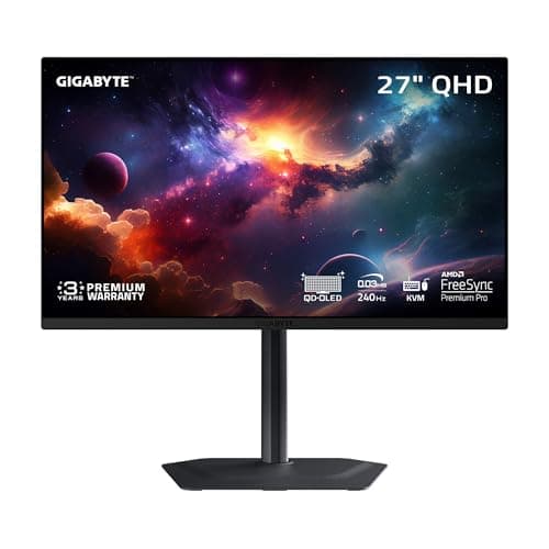 Gigabyte MO27Q2 27" 1440p 240Hz QD-OLED Monitor image