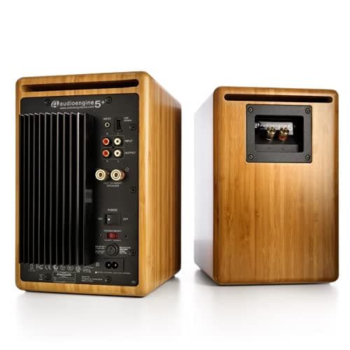 Audioengine A5+ Bamboo 2.0 150 W Bookshelf Speakers image