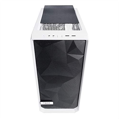 Fractal Design Meshify C ATX Mid Tower White / Black Tempered Glass Side Panel image