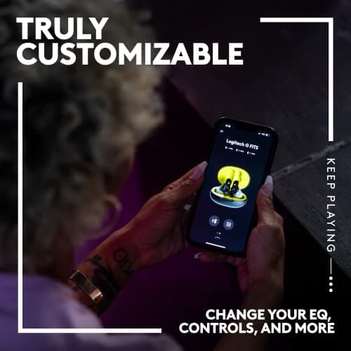 Logitech FITS Closed In-Ear Headset with Microphone image