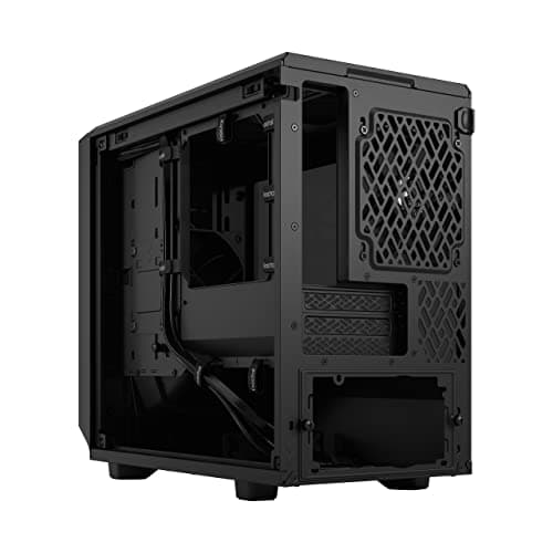 Fractal Design Meshify 2 Nano Mini-ITX Tower Black Tempered Glass Side Panel image