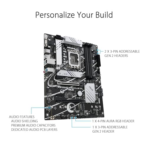 Asus B760-PLUS D4 PRIME DDR4 ATX image