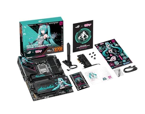 ASUS X870E ROG STRIX X870E-H GAMING WIFI7 HATSUNE MIKU EDITION DDR5 ATX image