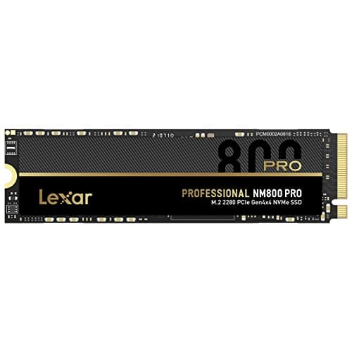 Lexar Professional NM800PRO 1TB SSD M.2-2280 PCIe 4.0 x4 NVMe image