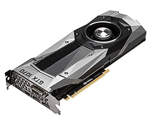 NVIDIA Black / Silver GeForce GTX 1070 8GB GDDR5 Black / Silver image