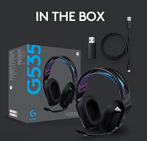 Logitech G535 LIGHTSPEED Closed-Back Wireless Gaming Headset image