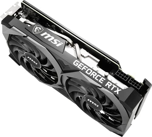 MSI VENTUS 2X OC GeForce RTX 3070 LHR 8GB GDDR6 Black image