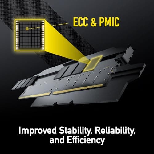 Lexar THOR OC Black / Gold DDR5-6000 CL32 32GB (2x16GB) image