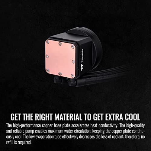 Thermaltake TOUGHLIQUID Ultra 119.1 CFM Water 280mm Black image