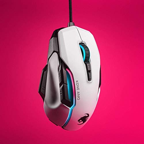 ROCCAT Kone AIMO Remastered White Wired Optical Gaming Mouse image