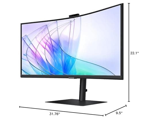 Samsung ViewFinity S65VC 34" 1440p 100Hz VA Monitor Curved image