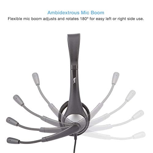 Cyber Acoustics AC-201 Closed-Back Wired Headphones image