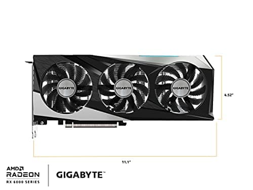 Gigabyte GAMING OC Radeon RX 6600 XT 8GB GDDR6 Black / Silver image