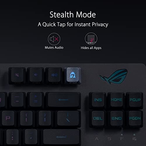 ASUS ROG Strix Scope RGB Wireless/Bluetooth/Wired Gaming Keyboard image