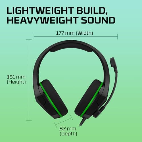 HP HyperX CloudX Stinger Core Xbox Closed Gaming Headset image