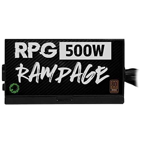 GameMax GP Black ATX 500W Non-Modular 80+ Bronze Certified image