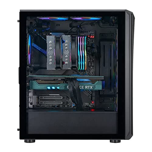 Silverstone FARA 512Z ATX Mid Tower Black with Tempered Glass Side Panel and USB 3.2 Gen 2 Type-C USB 3.2 Gen 1 Type-A image
