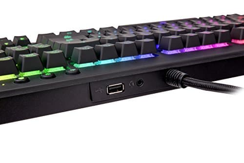 Thermaltake TT Premium X1 RGB Wired Cherry MX Blue Gaming Keyboard image