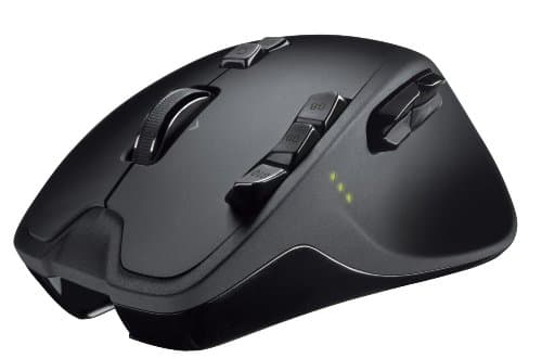 Logitech G700 Wireless Laser Black Mouse image