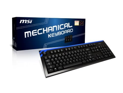 MSI CK Series Wired Standard Cherry MX Red Mechanical Keyboard image