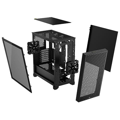 Corsair 3000D ATX Mid Tower Black AIRFLOW Tempered Glass Side Panel image