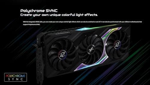 ASRock Phantom Gaming OC Radeon RX 7800 XT 16GB GDDR6 Black image