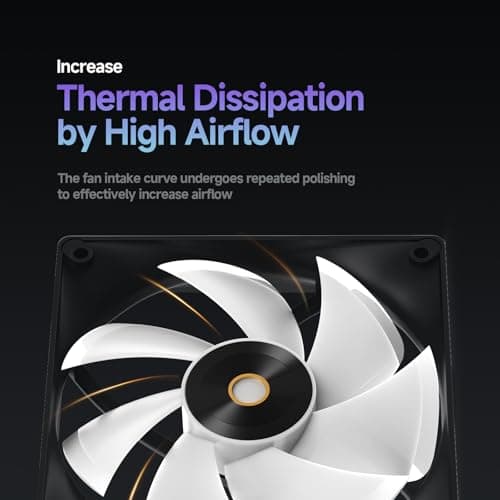 Ocypus Delta A40 ARGB 73 CFM Air 157mm Black image