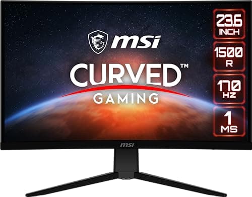 MSI G2422C 24" 1080p 180Hz VA Curved Monitor main image