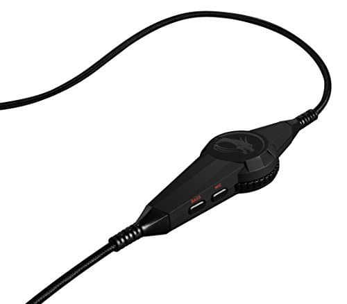MSI DS502 Closed-Back Black / Red Headphones image