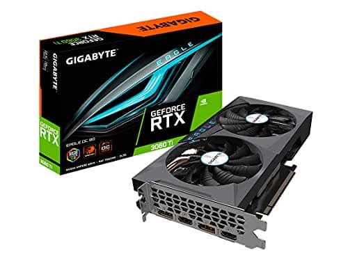 Gigabyte EAGLE OC GeForce RTX 3060 Ti 8GB GDDR6X Black / Silver image