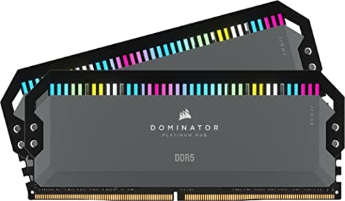 Corsair Dominator Platinum RGB Black DDR5-6000 CL30 32GB (2x16GB) image