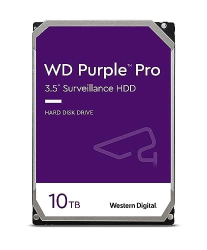 Western Digital Purple Pro 10 TB 3.5" HDD 7200RPM SATA 6.0 Gb/s image