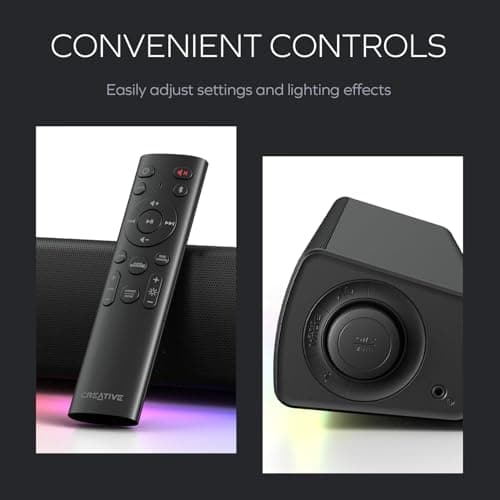 Creative Labs Sound Blaster GS5 RGB 2.0 60 W Soundbar image