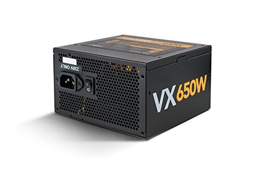 NOX URANO VX Black / Orange 650W Non-Modular 80+ Bronze Certified image