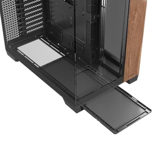 Antec C8 Wood ATX Full Tower Black / Brown with Tempered Glass Side Panel and USB 3.2 Gen 2 Type-C USB 3.2 Gen 1 Type-A image