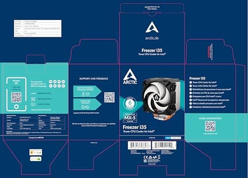 ARCTIC Freezer i35 Air 158mm Black / White image