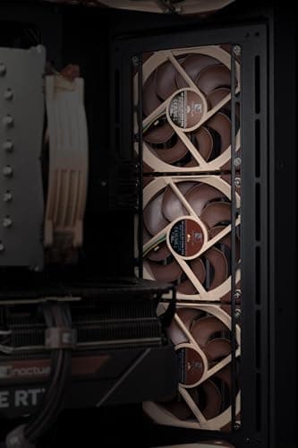 Noctua NF-A12x25 G2 120mm Brown PWM Sx2-PP 63.15 CFM 2-Pack image