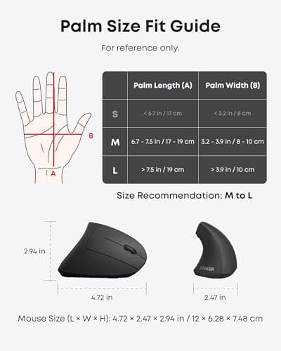 Anker AK-98ANWVM-UBA Wireless Optical Mouse image