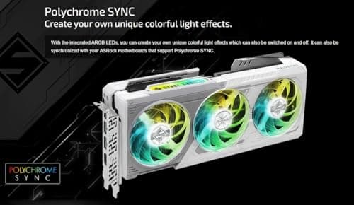 ASRock Steel Legend Radeon RX 9070 XT 16GB GDDR6 White / Gray image