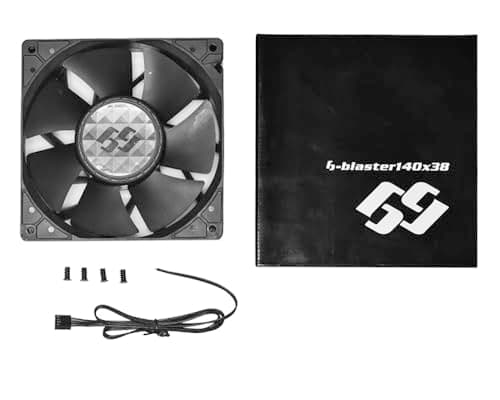 BGears b-Blaster 140mm Black 308 CFM 1-Pack image