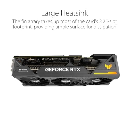 Asus GeForce RTX 4070 Ti SUPER TUF GAMING OC 16GB GDDR6X Black image