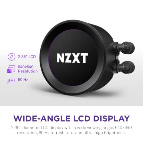 NZXT Kraken Elite Water 240mm 78.02 CFM Black image